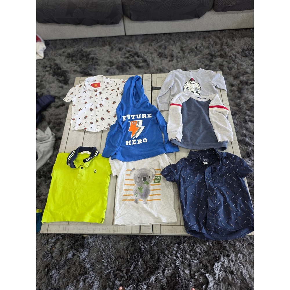 2t Boys Toddler Tops Bundle Lot Size Childrens‎ Place Primark Graphic Tees Polo